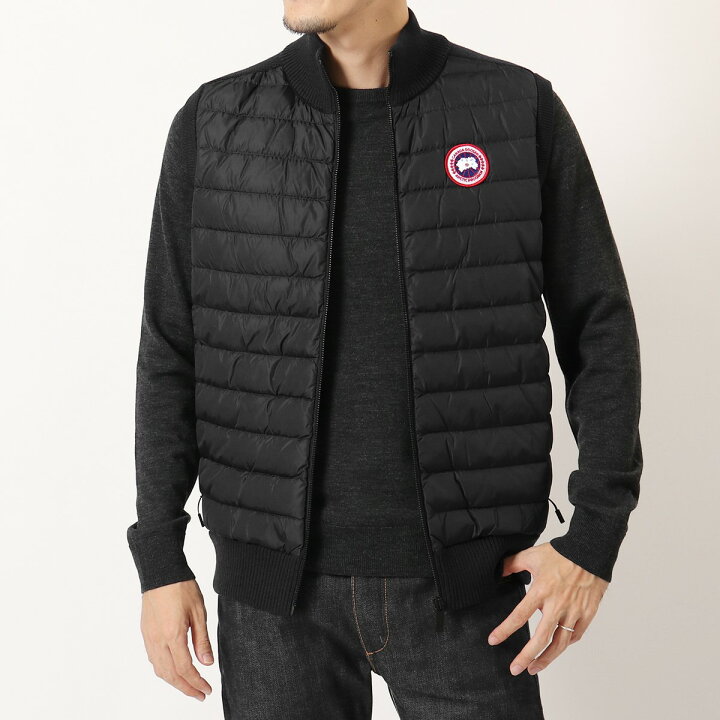楽天市場】CANADA GOOSE カナダグース 6829M Hybridge Knit Vest 