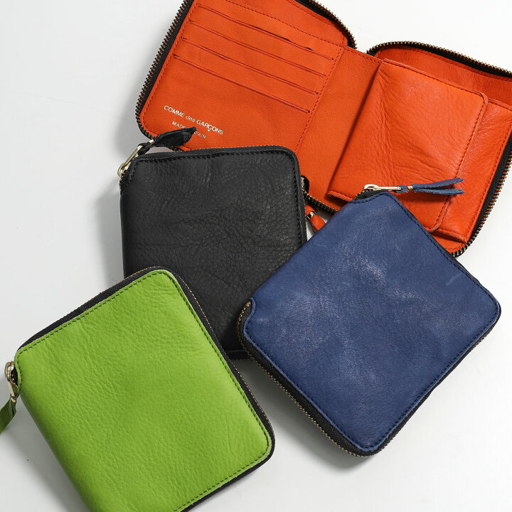 楽天市場】COMME des GARCONS コムデギャルソン 二つ折り財布 WASHED  