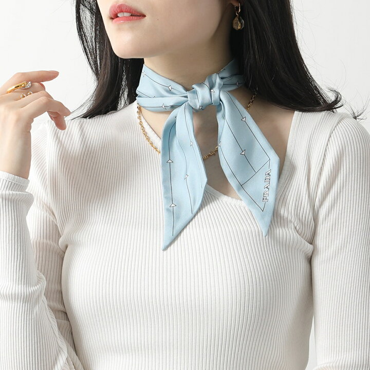 楽天市場】PRADA プラダ スカーフ 1FF008 2DTR レディース プリント  