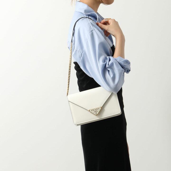 楽天市場】PRADA プラダ ショルダーバッグ 1BD318 CTO NZV レディース 