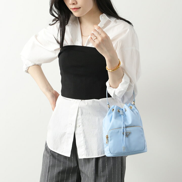 PRADAプラダデュエットRe-Nylonバケットバッグ1BH038現行品 PRADA 