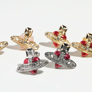 Vivienne Westwood ���B���B�A���E�G�X�g�E�b�h �s�A�X NEW DIAMANTE HEART 6201033K ���f�B�[�X �I�[�u �n�[�g �N���X�^�� �J���[3�F