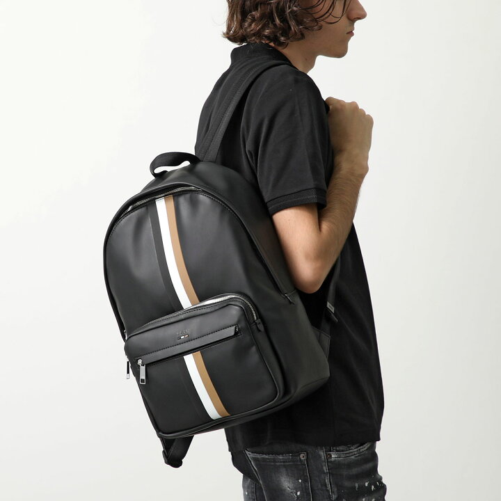 楽天市場】HUGO BOSS ヒューゴボス バックパック BLACK Ray S Backpack 
