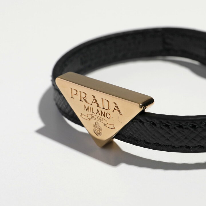 楽天市場】PRADA プラダ ブレスレット 1IB341 053 レディース レザー 