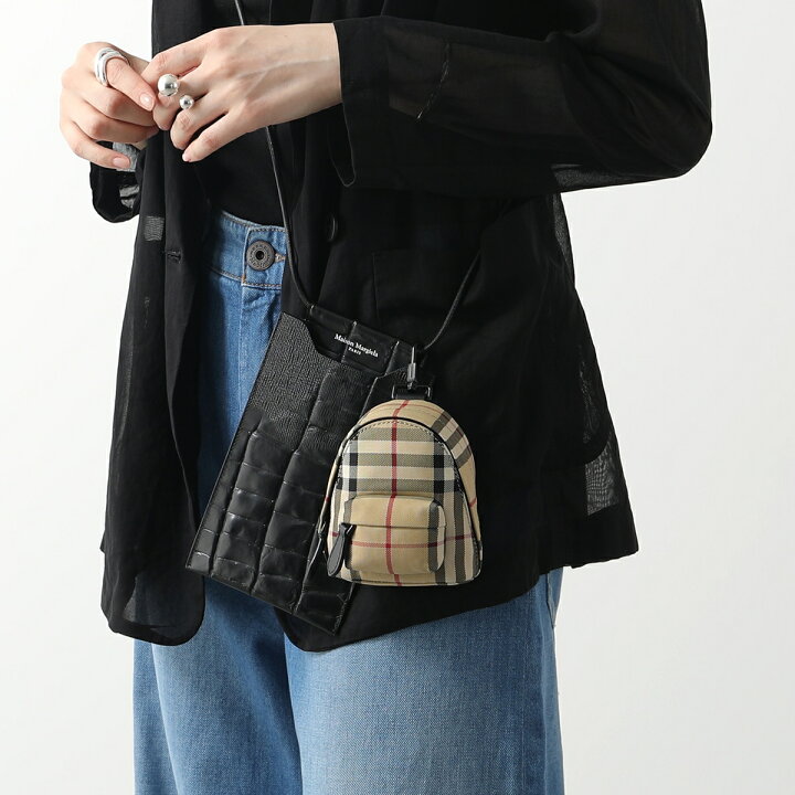 楽天市場】BURBERRY バーバリー バックパックチャーム MS MINI JETT 