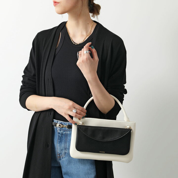 楽天市場】JIL SANDER ジルサンダー ハンドバッグ LINK LG MULTI 