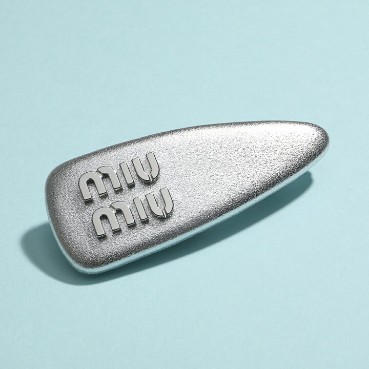 楽天市場】MIUMIU ミュウミュウ バレッタ 5IF092 038 レディース  