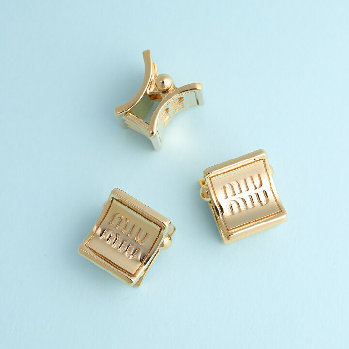 楽天市場】MIUMIU ミュウミュウ ヘアクリップ 5IF144 2DTU レディース  