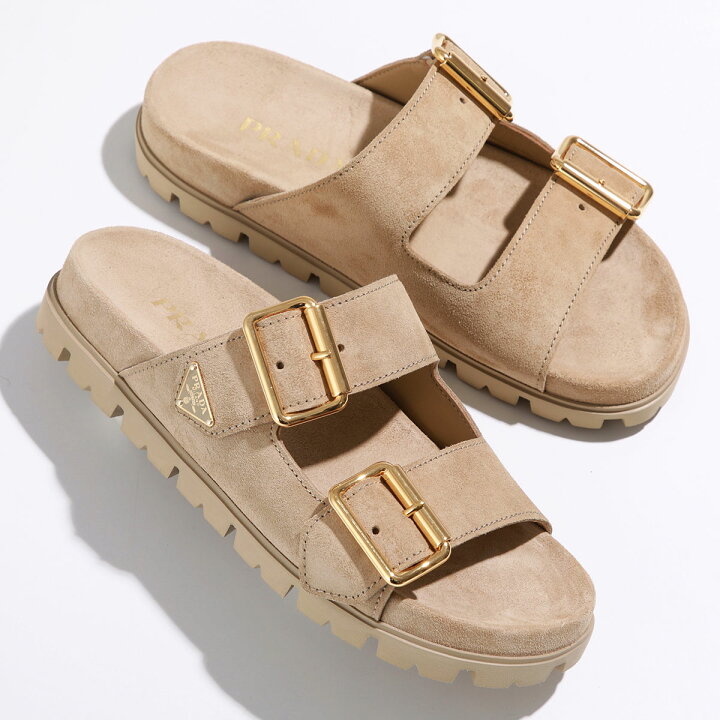 楽天市場】PRADA プラダ スライドサンダル 1XX692 054 レディース 