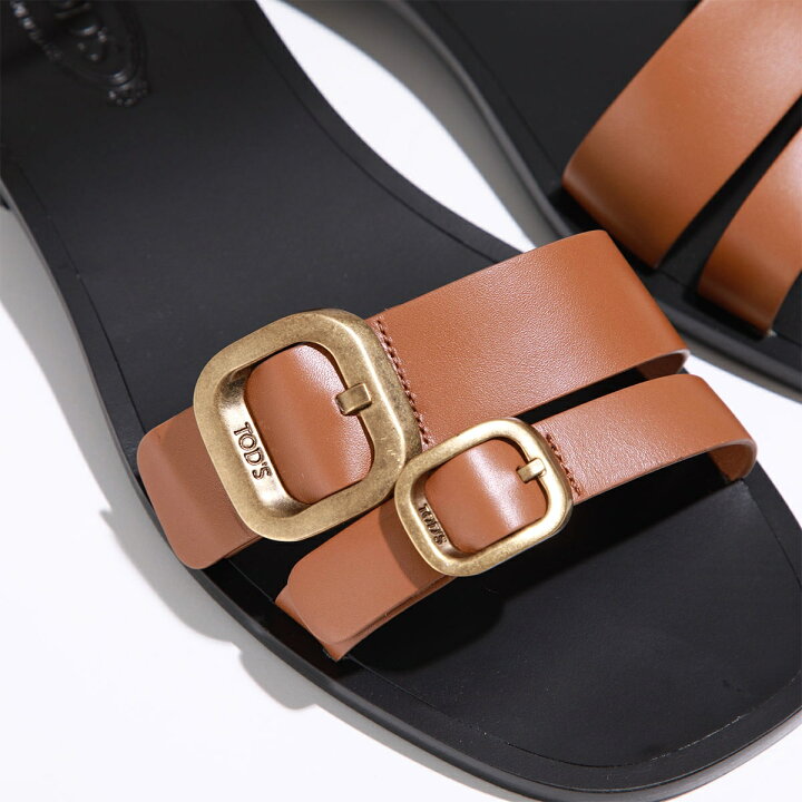 楽天市場】TODS トッズ サンダル XXW79C0DR50GOC レディース レザー 