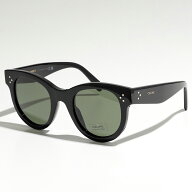 CELINE セリーヌ サングラス 4S003CPEB.38NO CL4003IN 01A レディース キャットアイ型 ロゴ セルフレーム…