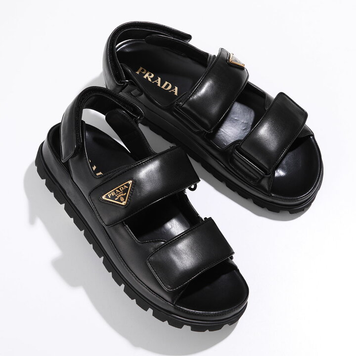 楽天市場】PRADA プラダ フラットサンダル 1X416N 038 レディース 