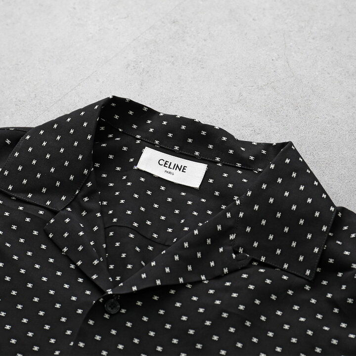楽天市場】CELINE セリーヌ ハワイアンシャツ 2C946313V.38CE メンズ  