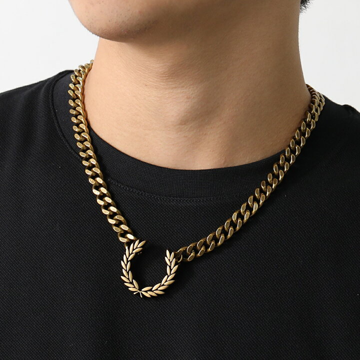 楽天市場】FRED PERRY フレッドペリー ネックレス CHUNKY LAUREL 
