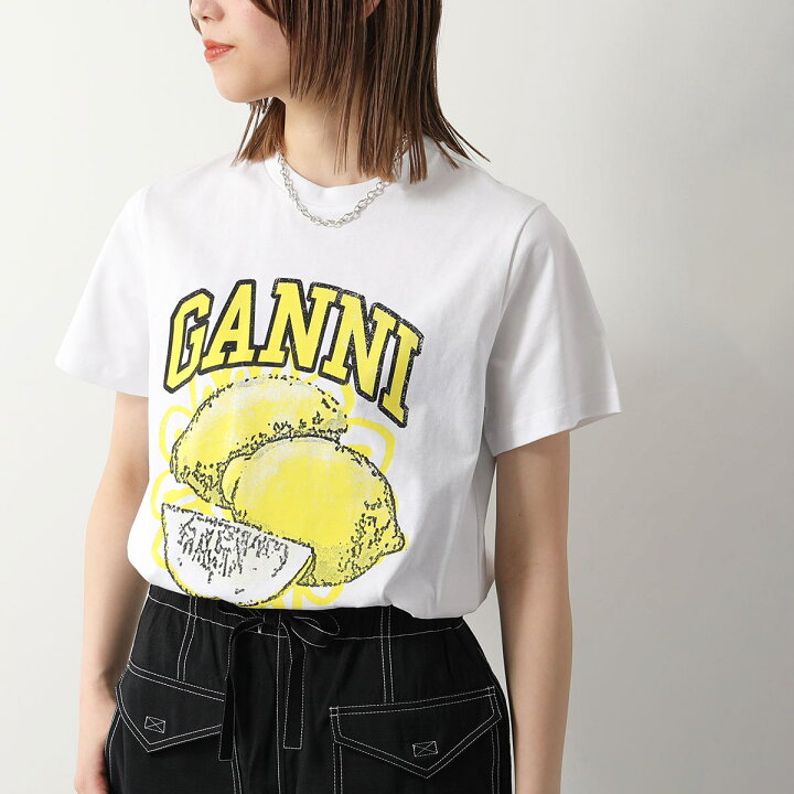 楽天市場】【最大2万円OFFクーポン対象・8/25限定】GANNI ガニー 半袖 