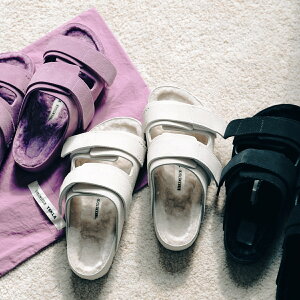 TEKLA × BIRKENSTOCK �e�N�� �r���P���V���g�b�N �R���{ �T���_�� Uji Handstitch ���f�B�[�X �X�E�F�[�h �V�A�����O �_�u���x���g �V���[�Y �C �J���[3�F