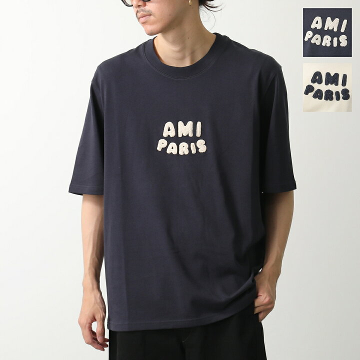 楽天市場】ami paris アミパリス Tシャツ UTS075.726 メンズ 半袖