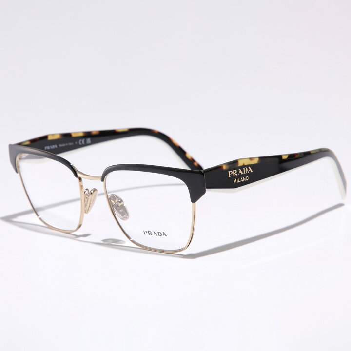 楽天市場】PRADA プラダ メガネ VPR 65Y レディース サーモントブロー 
