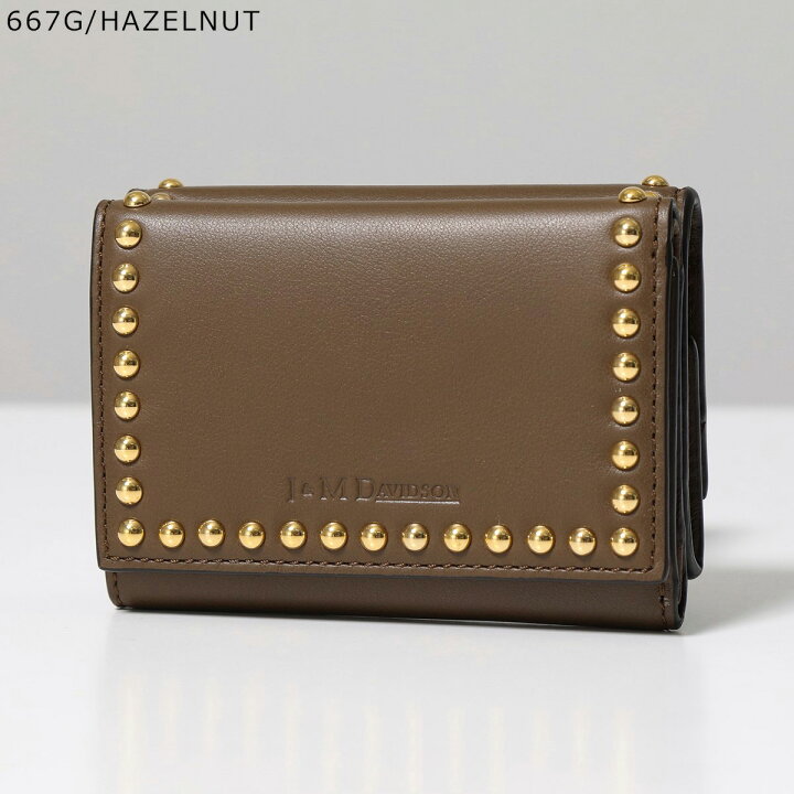 楽天市場】J&M DAVIDSON 三つ折り財布 FOLD WALLET WITH STUDS SFLW 