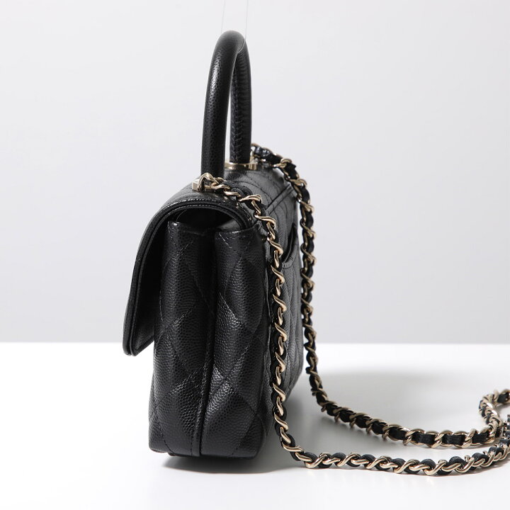 楽天市場】CHANEL シャネル ショルダーバッグ ミニミニ ココハンドル 