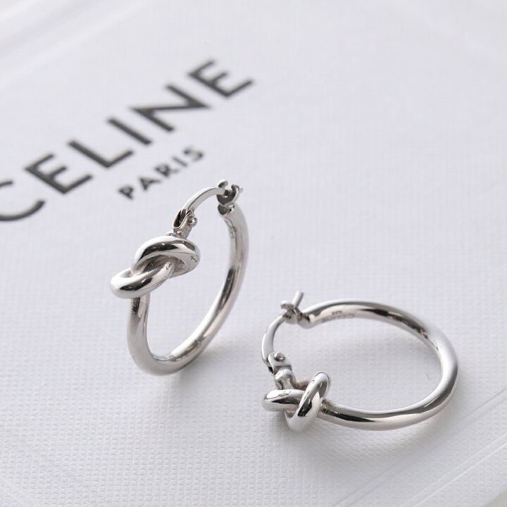 楽天市場】CELINE セリーヌ フープピアス Small Hoops スモール 