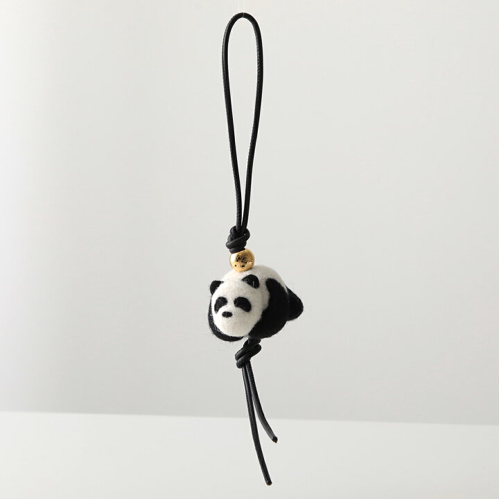 楽天市場】LOEWE ロエベ バッグチャーム PANDA CHARM パンダ チャーム 