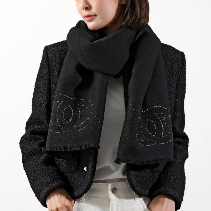 楽天市場】CHANEL シャネル マフラー AAA681 B18961 レディース ウール 