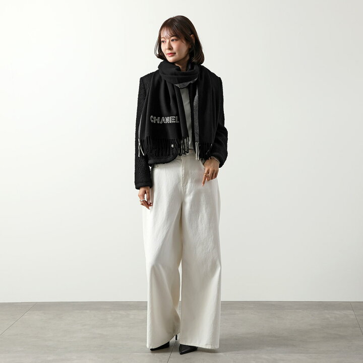 楽天市場】CHANEL シャネル マフラー AAB207 B21171 レディース ウール 