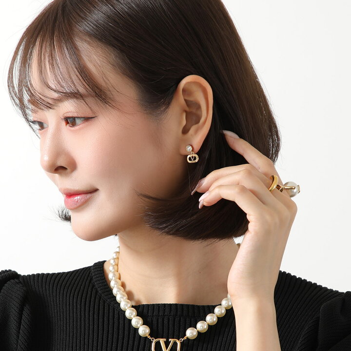 楽天市場】VALENTINO ヴァレンティノ ピアス 7W2J0AI4YCW レディース V 
