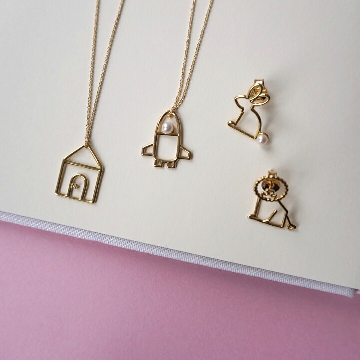楽天市場】ALIITA アリータ ピアス CONEJITO PERLA EARRING SINGLE 