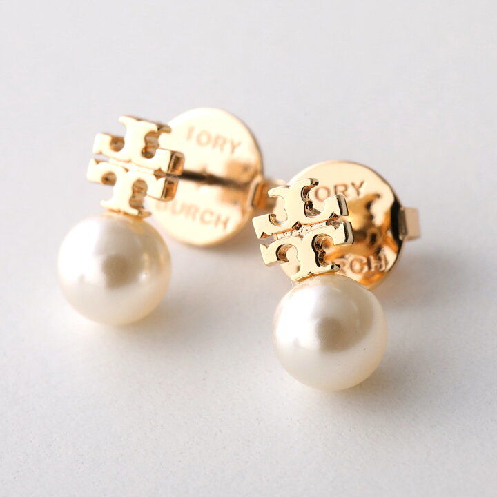 楽天市場】TORY BURCH トリーバーチ ピアス Pearl Stud 171100 
