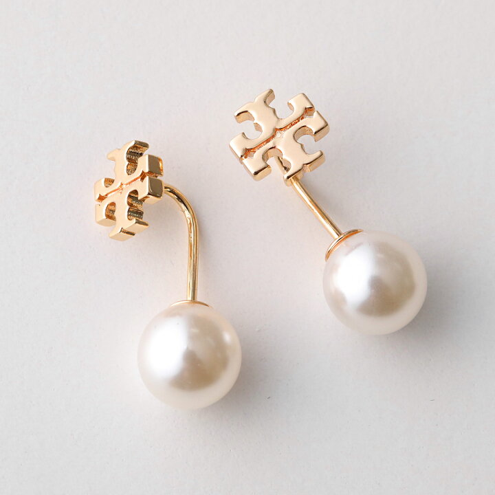 楽天市場】TORY BURCH トリーバーチ ピアス Pearl Front-Back Earring 