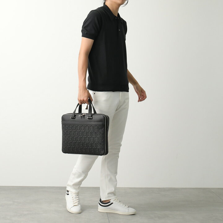 楽天市場】 FERRAGAMO フェラガモ ブリーフケース 24 1364 メンズ 
