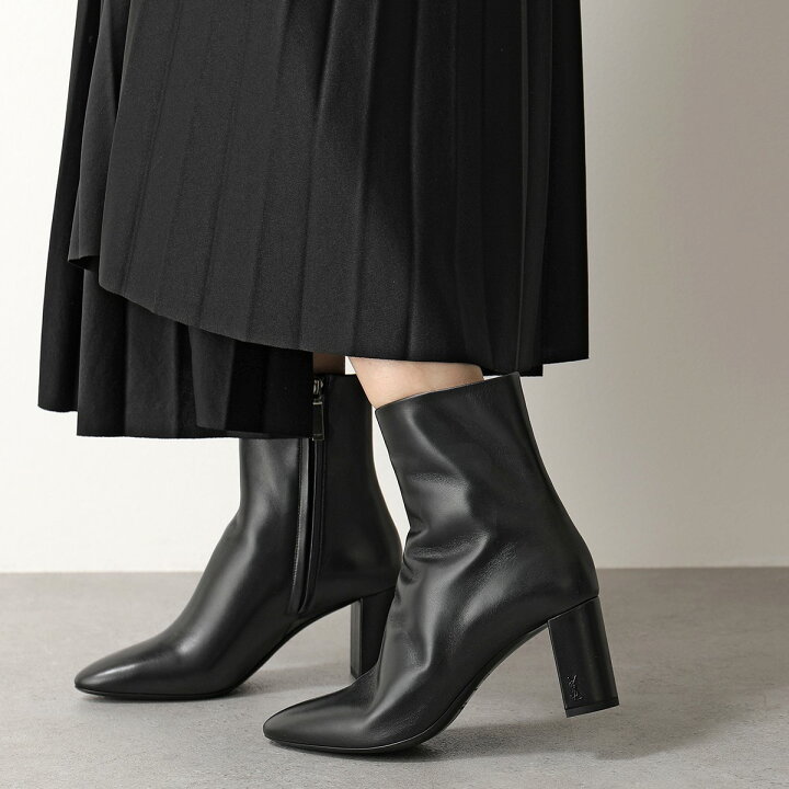 楽天市場】SAINT LAURENT サンローラン 529350 0RRVV レザー ブーツ 