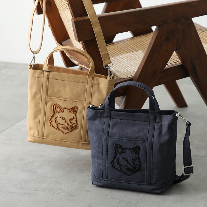 MAISON KITSUNÉ キャンバスナップサック メゾンキツネ MAISON KITSUNE 