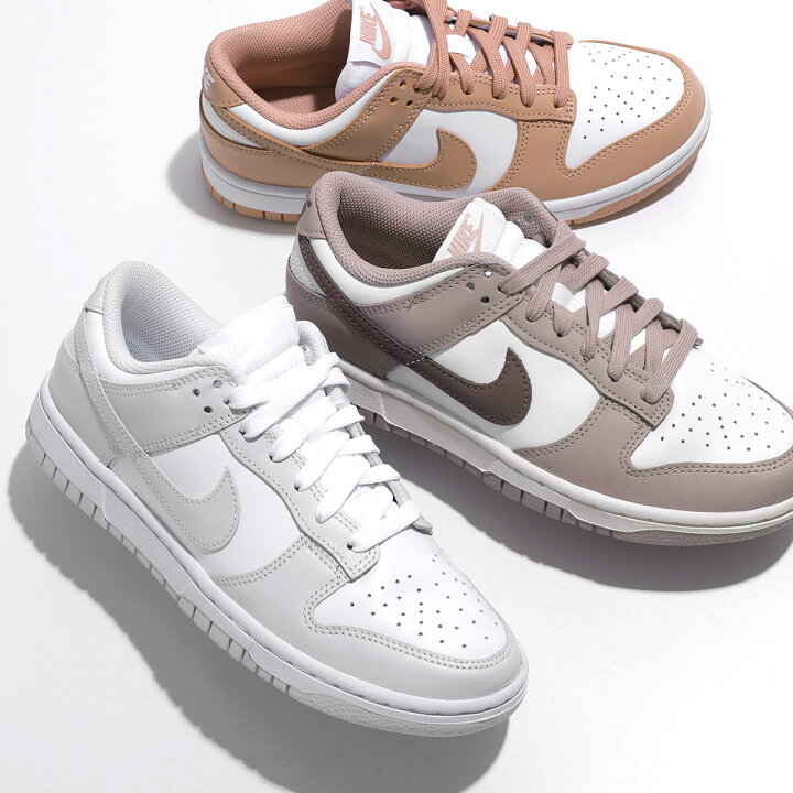 ダンクローレトロ se ダンクロー nikeダンクロー茶色 ナイキダンクロー ナイキダンク ナイキ スニーカー 茶色 NIKE ナイキ スニーカー W NIKE DUNK LOW ナイキ ダンク ロー DD1503 レディース ローカット レザー ロゴ シューズ 靴 カラー3色 インポートセレクトmusee