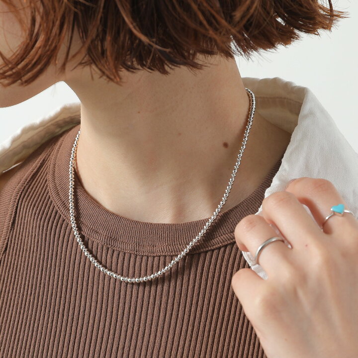 楽天市場】HARPO ハルポ Boule Disc Necklace 16/3 40cm/16inch/3mm 