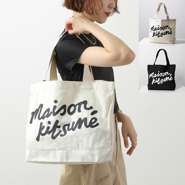 楽天市場】MAISON KITSUNE メゾンキツネ トートバッグ OW05124WW9042 