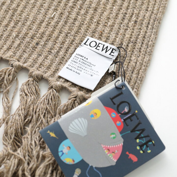 楽天市場】LOEWE × Suna Fujita ロエベ スナ・フジタ コラボ マフラー 