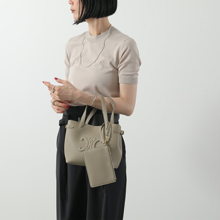 楽天市場】CELINE セリーヌ ハンドバッグ Mini Cabas Anais ミニ カバ 