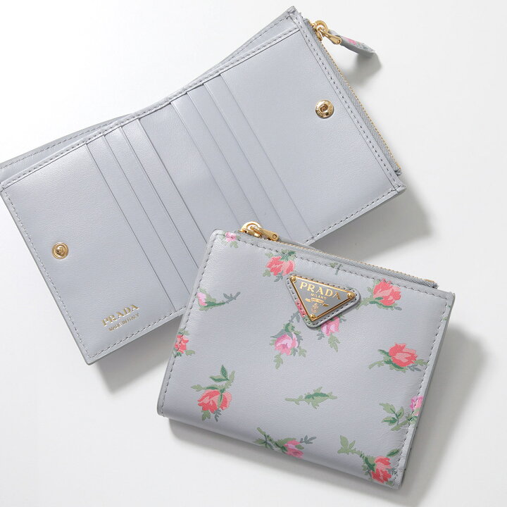 楽天市場】PRADA プラダ 二つ折り財布 1ML050 2C6C レディース レザー  