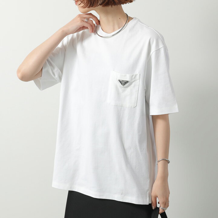 楽天市場】PRADA プラダ Tシャツ 3515B 10UP レディース 半袖 