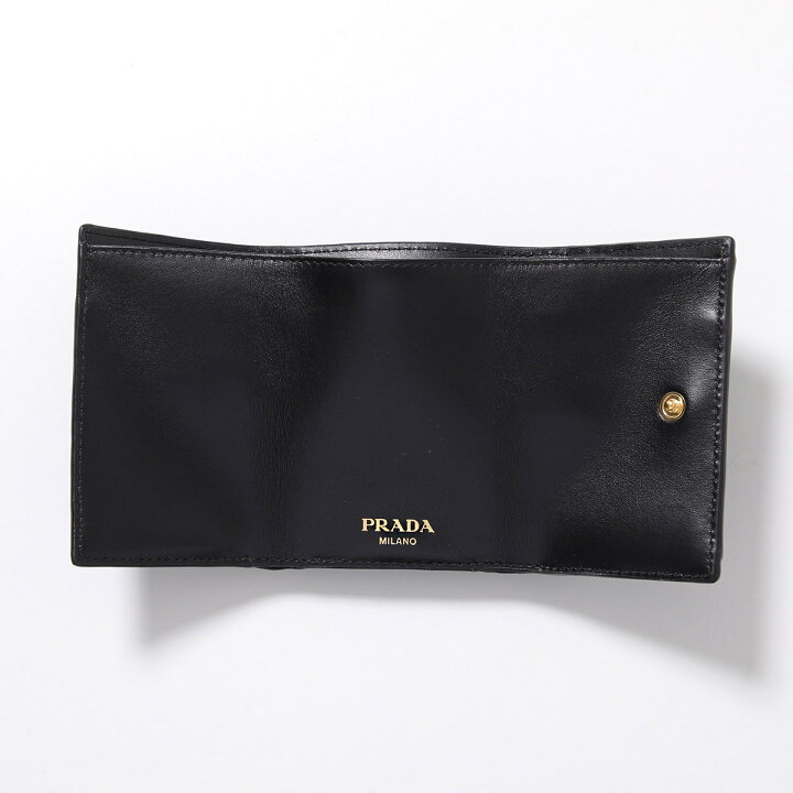 楽天市場】PRADA プラダ 三つ折り財布 1MH021 2B6P レディース 