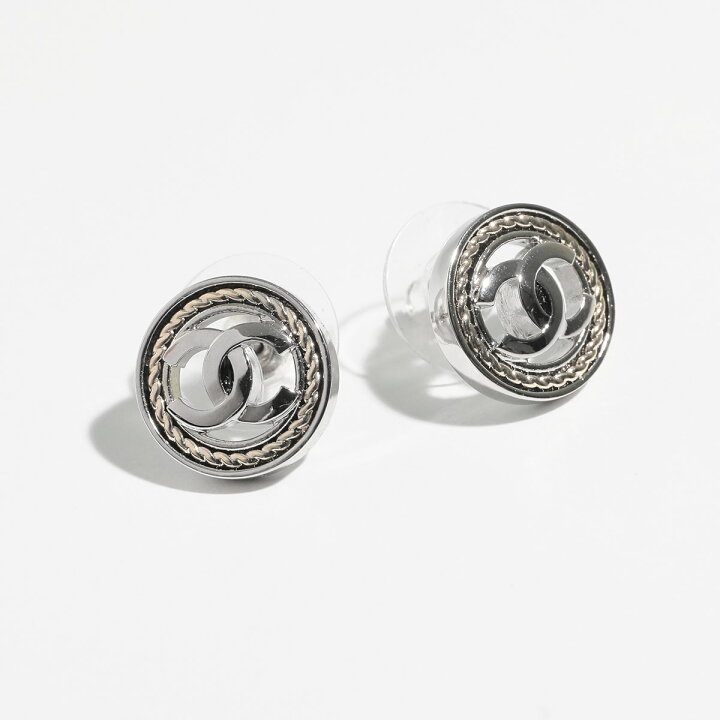 楽天市場】CHANEL シャネル ピアス ABG126 B21257 レディース CCマーク 