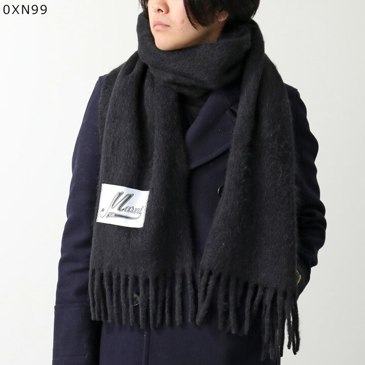 楽天市場】MARNI マルニ マフラー ASZC0005A0 UTW918 メンズ アルパカ  