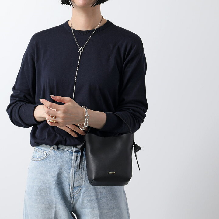 楽天市場】JIL SANDER ジルサンダー ショルダーバッグ KNOT HOBO MINI 