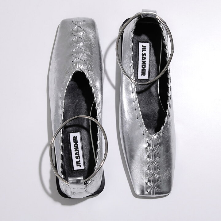 楽天市場】JIL SANDER ジルサンダー フラットシューズ Ring ballerina 