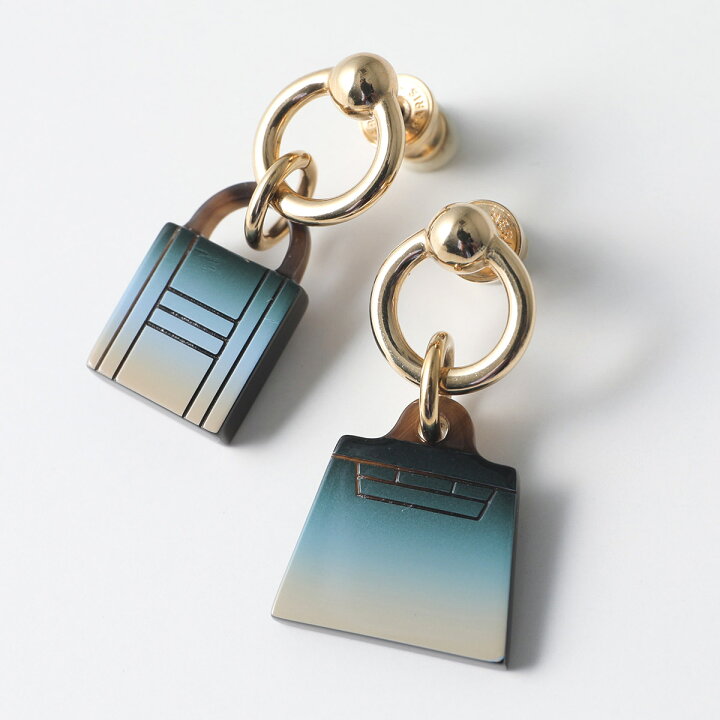 楽天市場】HERMES エルメス ピアス Amulettes Maroquinier Fusion 