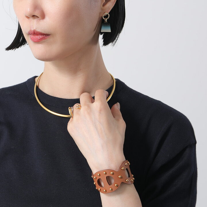 楽天市場】HERMES エルメス ピアス Amulettes Maroquinier Fusion 
