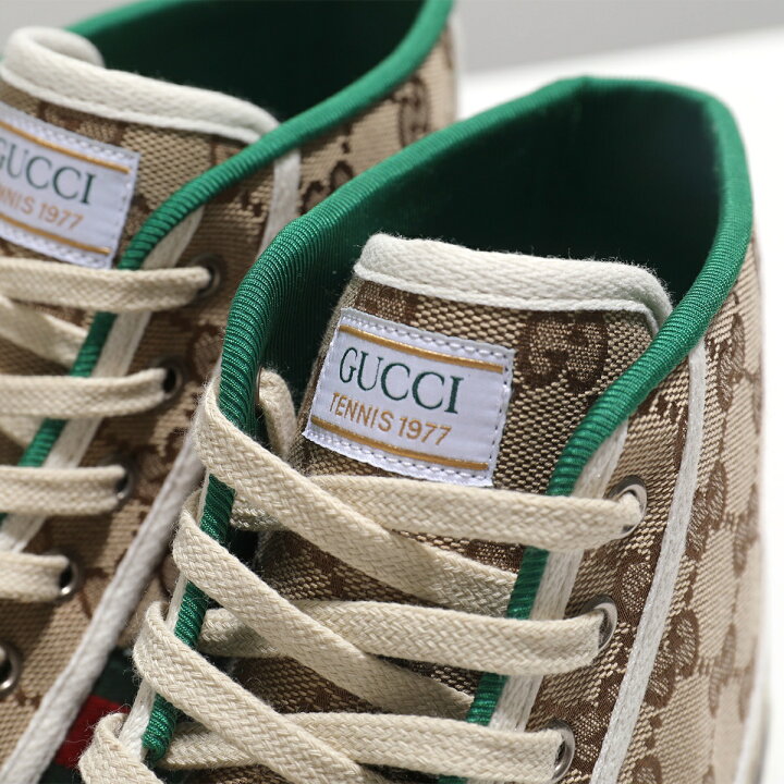 楽天市場】GUCCI グッチ スニーカー テニス 1977 625807 HVK70 メンズ 